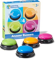 Learning Resources Learning Resources - Answer Buzzers (Set of 4)