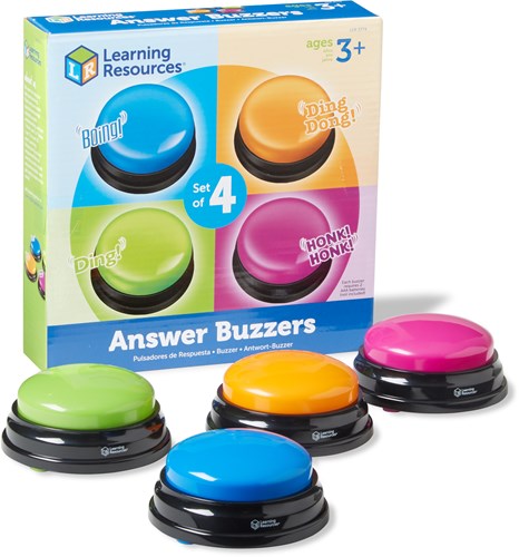 Learning Resources Learning Resources - Answer Buzzers (Set of 4)