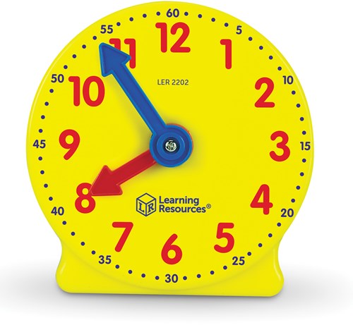 Learning Resources analoge Uhr - Lernspielzeug zum Uhrzeit lernen