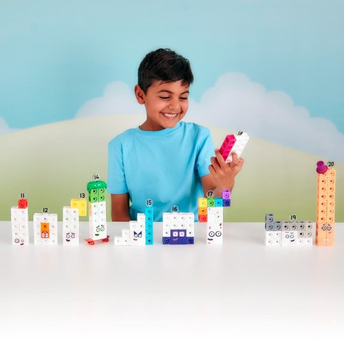 Learning Resources MathLink Cubes Numberblocks 11-20 Aktivitätsset Spielzeug