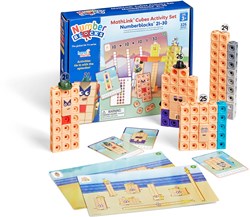 Learning Resources Mathebausteine MathLink Cubes Numberblocks 21-30 Aktivitätsset