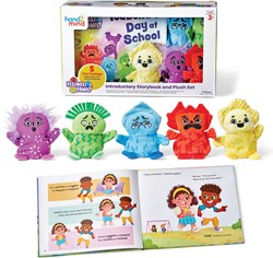 Learning Resources Gefühls-Buchset mit Plüschfigur - Lernspielzeug