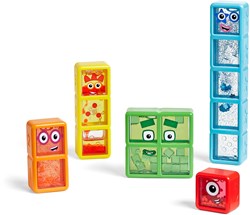 Learning Resources sensorisches Spielzeug Numberblocks 1-5 Röhren Set