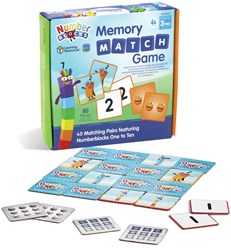 Learning Resources Memoryspiel Numberblocks - Lernkartenspiel für Kinder