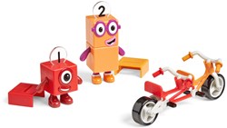 Learning Resources Numberblocks Spielzeug - Fahrradabenteuer One und Two - Lernspielzeug