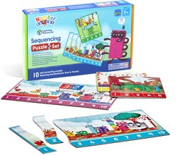 Learning Resources Numberblocks Puzzle-Set - Lernpuzzle für Zahlenreihen