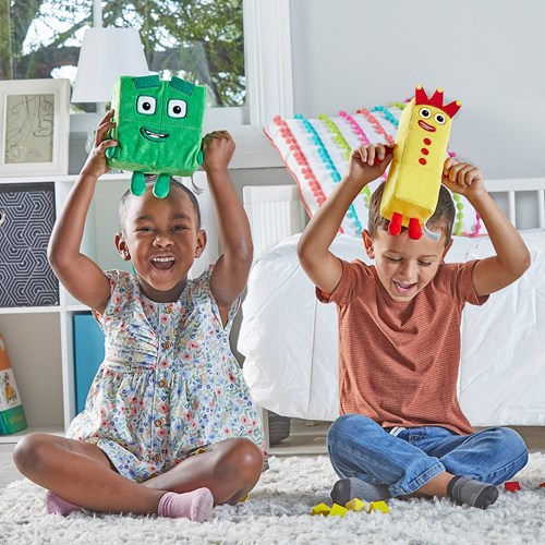 Learning Resources Kuscheltiere Numberblocks Three and Four - Lernspielzeug-2
