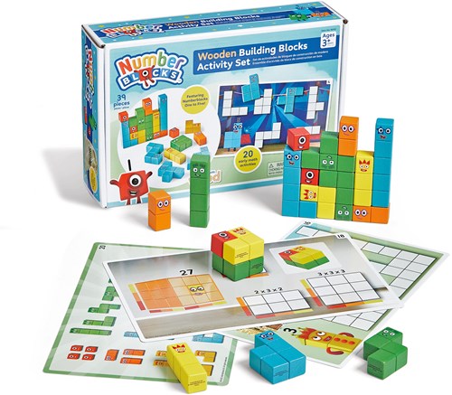 Learning Resources Learning Resources - Numberblocksâ„¢ Wooden Building Blocks Activity Set