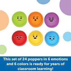 Learning Resources Fidget Poppers Set - Lernspielzeug Emotionen 24 Stück