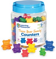 Learning Resources Learning Resources - Three Bear FamilyÂ® Counters (Set of 96)