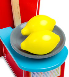 BigJigs Spielzeug Zitrone - Holzfrucht für Kinderküche