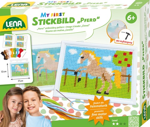 Lena Lena Stickerei Pferd