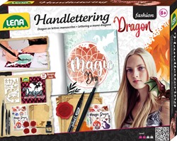 Lena Lena Dragon Hand Lettering