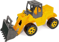 Lena Lena Eco GIGA TRUCKS Shovel Pro Schwarz/Gelb (sitzend) – 63 cm