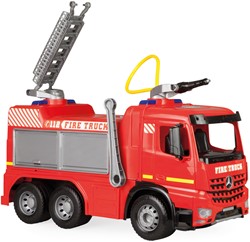 Lena Lena GIGA TRUCKS Ride-on Brandweerwagen Mercedes-Benz Actros 66cm