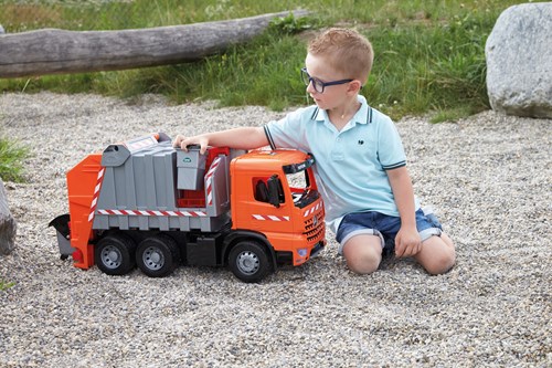Lena Müllwagen Mercedes-Benz Arocs GIGA TRUCKS 71cm Spielzeugauto-2