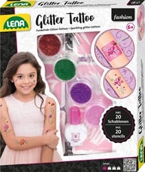 Lena Lena Glitzer-Tattoo