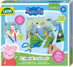 Lena Peppa Pig Schneiden lernen Lernspiel Karton
