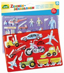 Lena Lena Zeichenvorlagen Fahrzeuge und Menschen