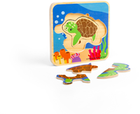Bigjigs Lebenszyklus-Puzzle Meeresschildkröte-2