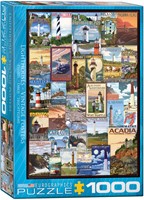 Eurographics puzzle Leuchttürme - 1000 Teile-2
