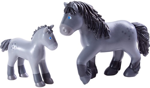 HABA Little Friends - Pferd Cassandra und Fohlen Cleo