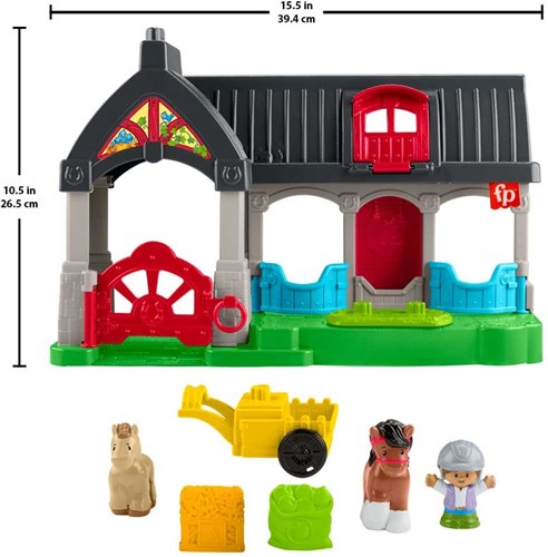 Fisher-Price Little People Pferdestall Spielzeug Bauernhof Spielset-2