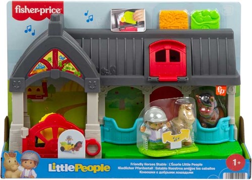 Fisher-Price Little People Pferdestall Spielzeug Bauernhof Spielset