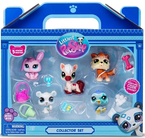 LITTLEST PET SHOP COLLECTORS 5 PACK WINTER BESTIES