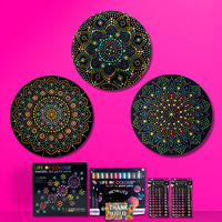 Life Of Colour Mandala Malset Dot Painting Sternzeichen 3 Stück