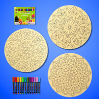 Life Of Colour Malset Mandala 3 Stück kreatives Kunstpaket