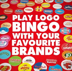 Tomy Logo Bingo Spiel - pädagogisches Familienspiel für Kinder
