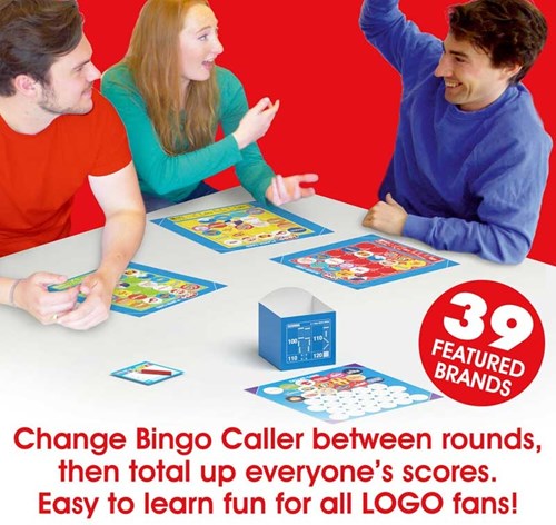 Tomy Logo Bingo Spiel - pädagogisches Familienspiel für Kinder-2