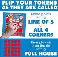 Tomy Logo Bingo Spiel - pädagogisches Familienspiel für Kinder-3
