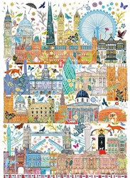 Gibsons Puzzle London Skyline 1000 Teile Karton nachhaltig