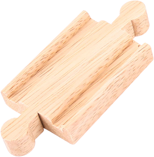 BigJigs Holz Eisenbahnschienen Mini M/M - Erweiterungsset für Zugstrecke