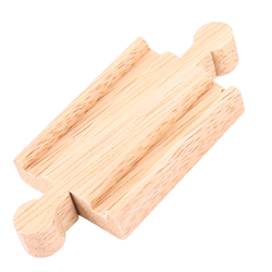 BigJigs Holz Eisenbahnschienen Mini M/M - Erweiterungsset für Zugstrecke