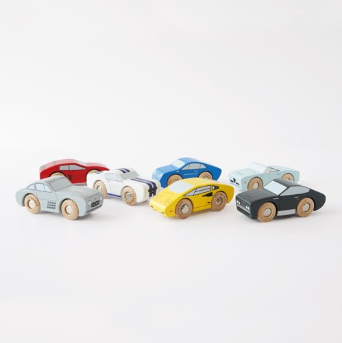Le Toy Van LTV - Classic Wooden Sports Cars - FSC 100%