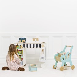 Le Toy Van LTV - Supermarket Till Checkout & Accessories - FSC 100%