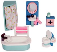 Le Toy Van Puppenhaus Badezimmermöbel Daisylane FSC Holz Set