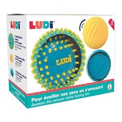 LUDI 3 BLAUE SINNESKUGELN