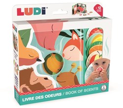 Ludi Duftbuch Obst sensorisches Spielzeug interaktives Babybuch