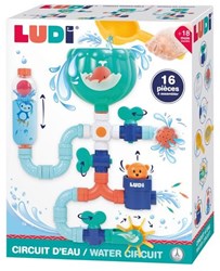 Ludi Wasserbahn Badespielzeug - großes Bauset für Kinder