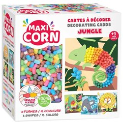 Ludi Mosaik Spielzeug Dschungel Tiere Kreativset biologisch abbaubar