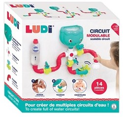 Ludi Wasserbahn Badespielzeug Wasserkreislauf für Kinder Mehrfarbig