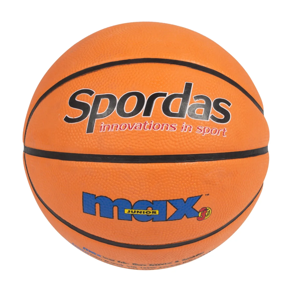 Spordas Basketball Max farbig Größe 5 - orange - Basketball Spielzeug-2