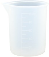 Jesmonite Messbecher flexibel Silikon 100ml zum Basteln und Mischen