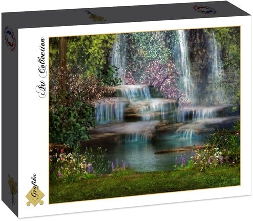 Grafika Bezaubernder Wasserfall - 2000 Teile-2