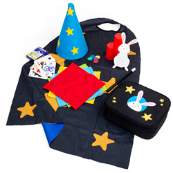 BigJigs Zauberer Spielzeugset magische Tricks für Kinder