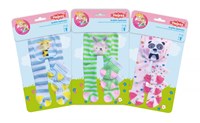 Heless Puppenstrumpfhose und Socken Tiermotiv 28-35cm buntes Spielzeug